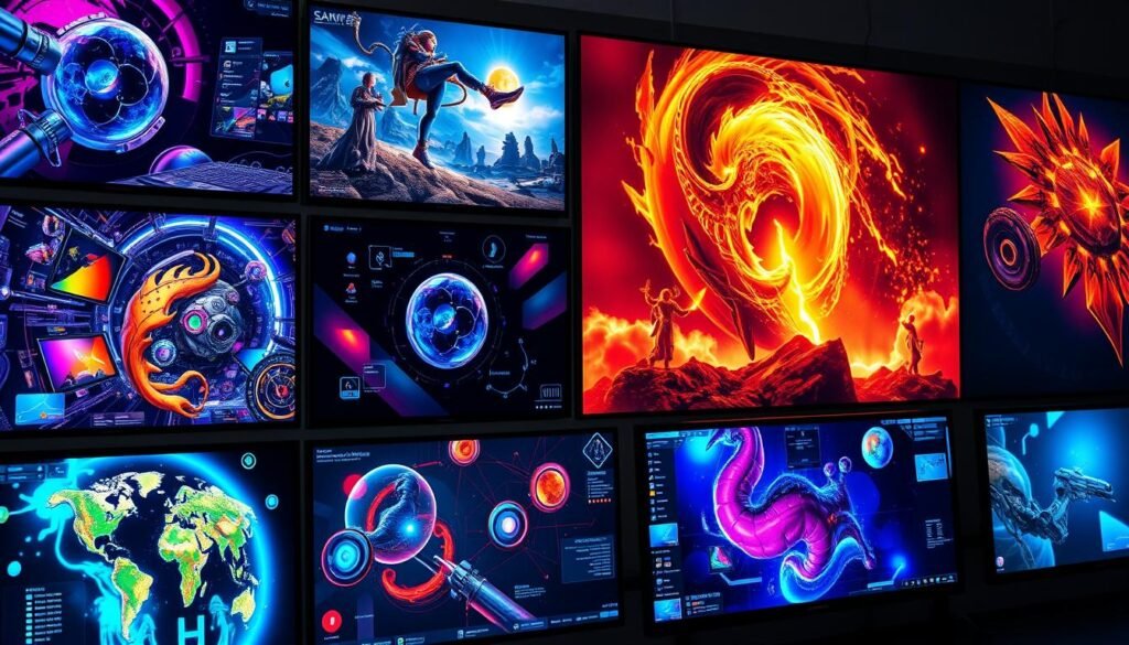 יישומים שונים במסכי רזולוציה גבוהה יישומים שונים במסכי רזולוציה גבוהה