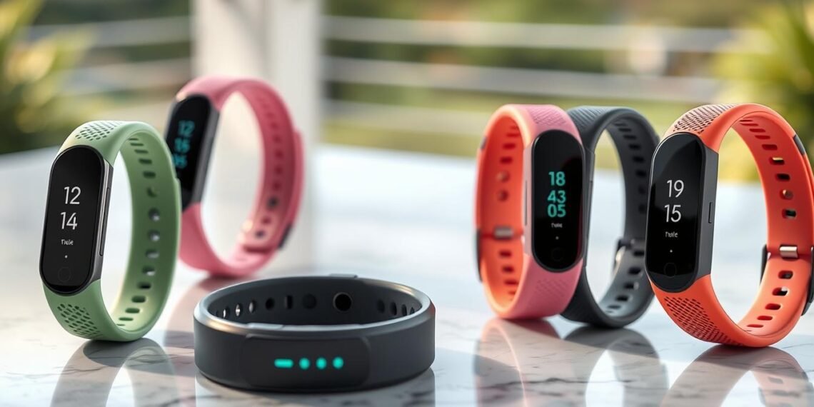 צמידי כושר למעקב בריאות