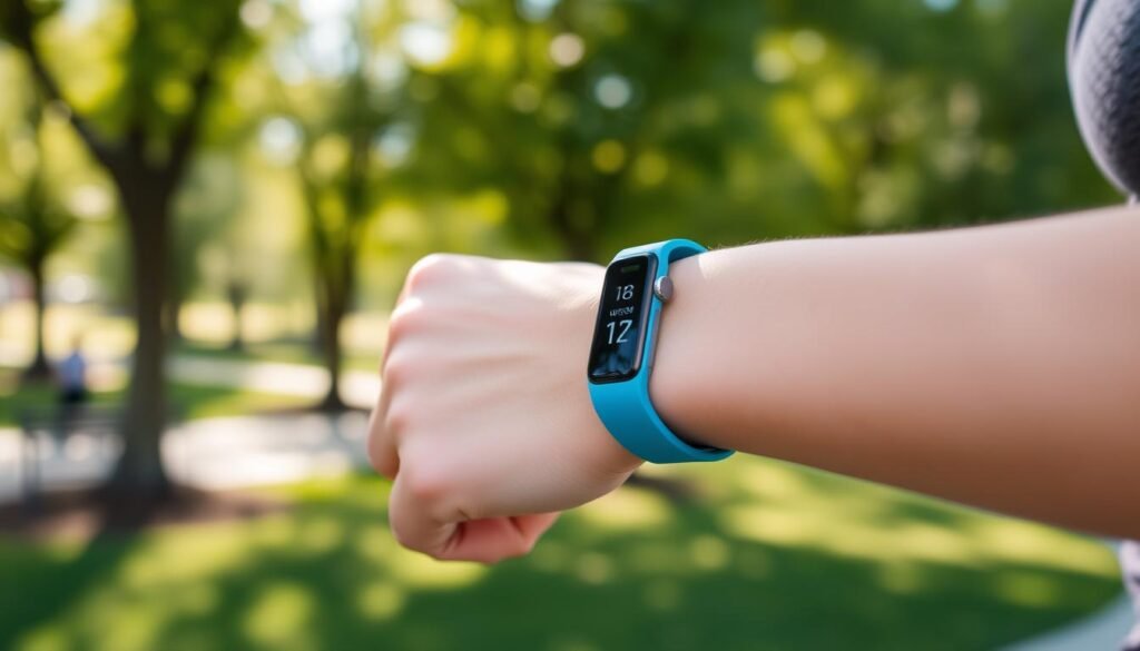 שימוש בצמידי כושר שימוש בצמידי כושר