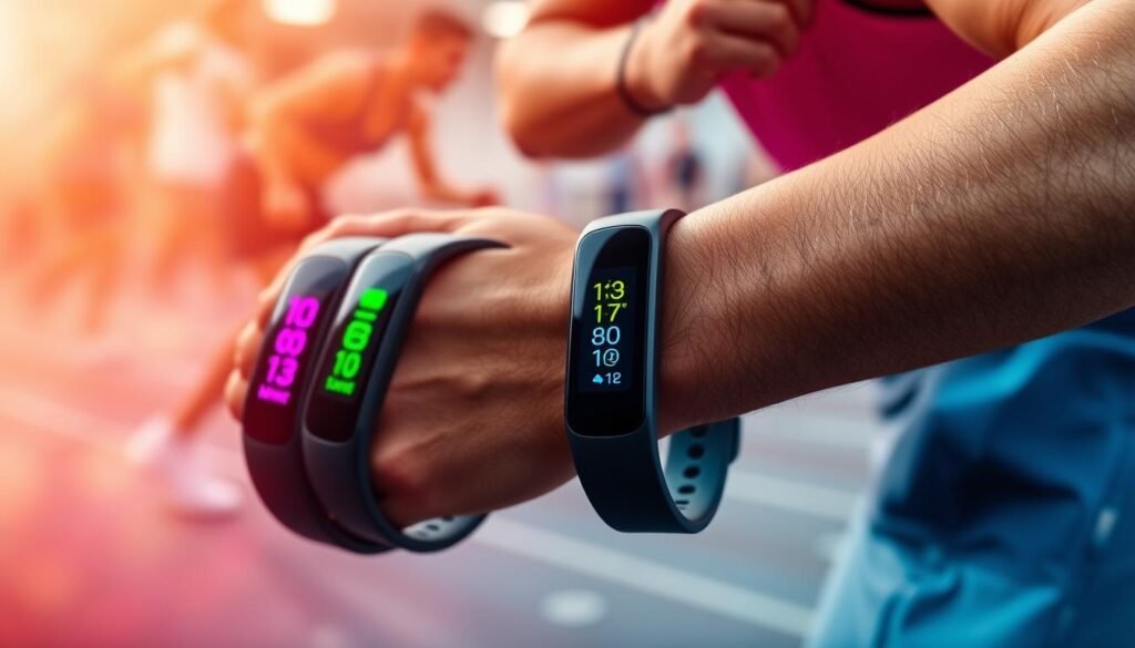 חיישני פעילות בצמידים חיישני פעילות בצמידים