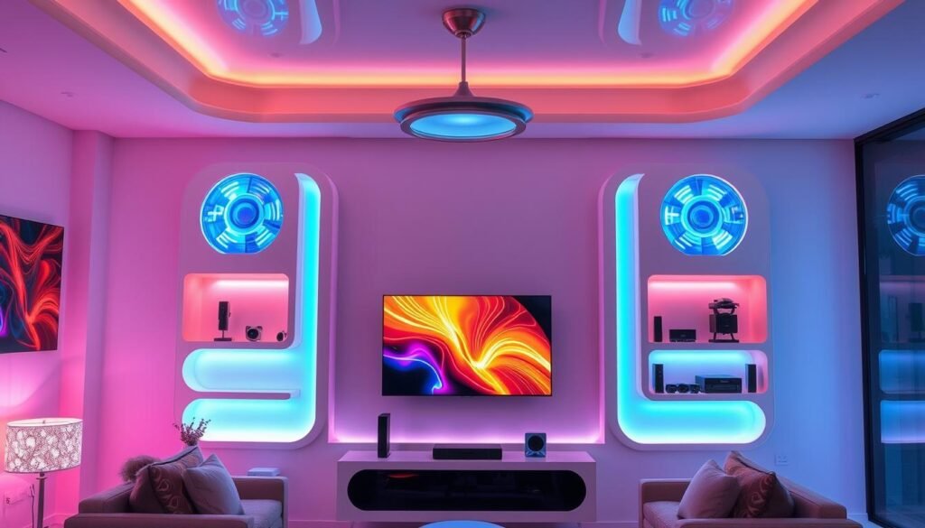 מערכות תאורה חכמות, מכשירים חכמים, שמע ואודיו מערכות תאורה חכמות, מכשירים חכמים, שמע ואודיו