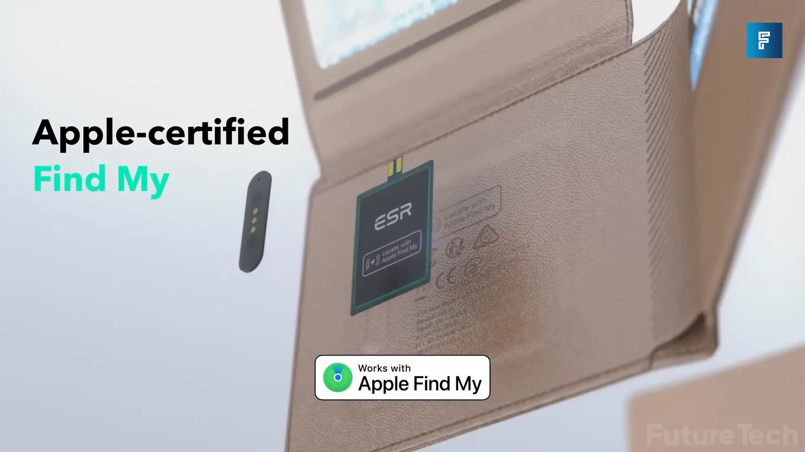 ESR Geo Wallet with Apple Find My feature