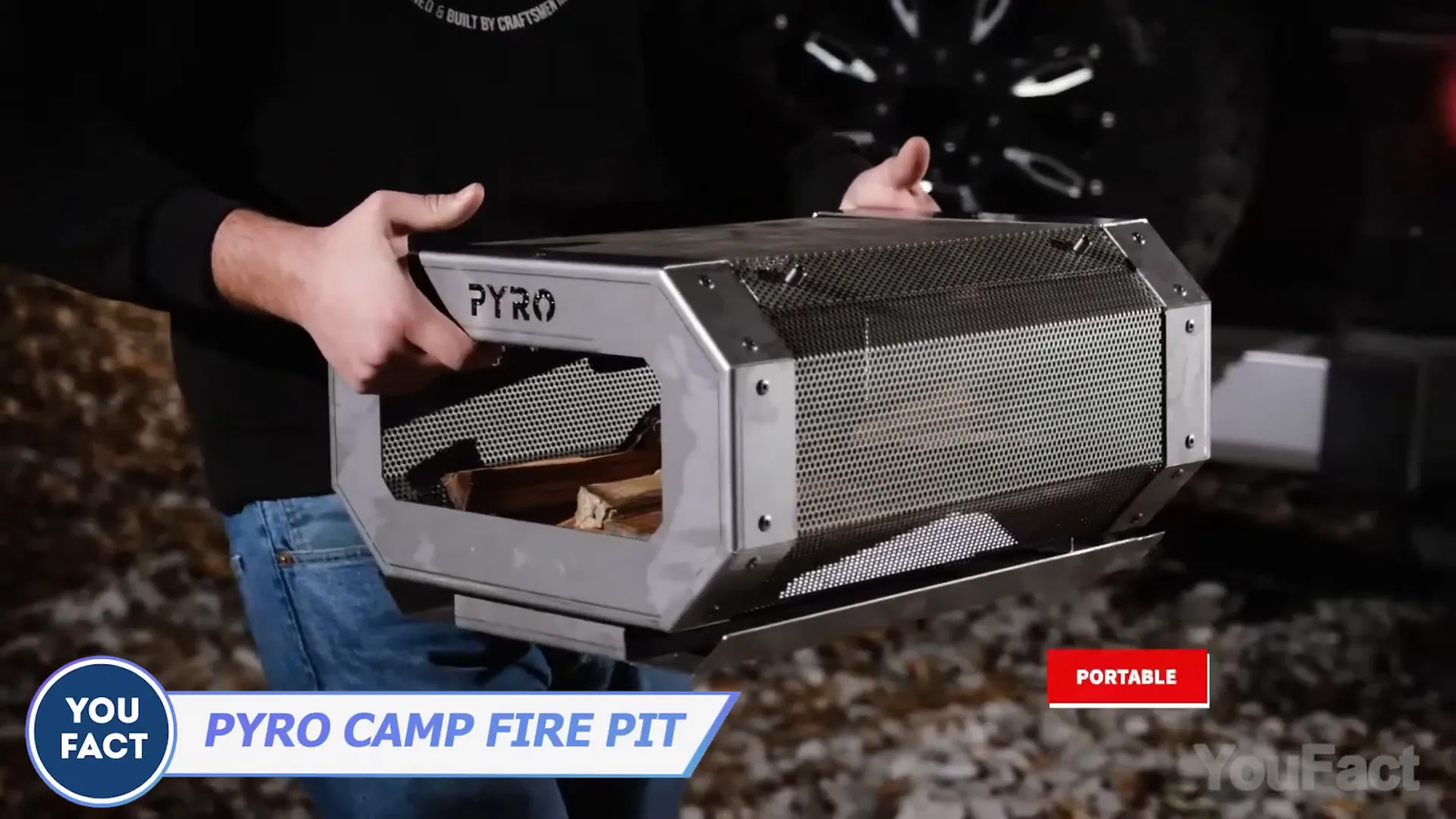 Proud Pyro Pyro Camp Fire Pit + Grill Kit