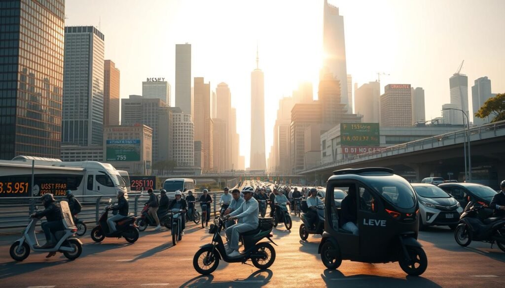 השפעות כלכליות של פתרונות ניידות